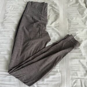 Gray/Purple Lululemon Athletica Leggings